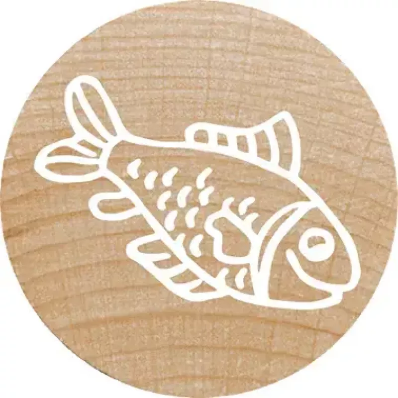 Colop Stamp Colop 165224 Round Rubber Wood 3 cm