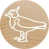 Colop Stamp Colop 165224 Round Rubber Wood 3 cm