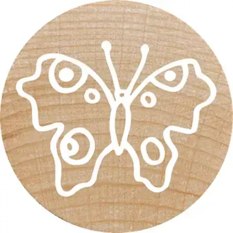 Colop Stamp Colop 165224 Round Rubber Wood 3 cm