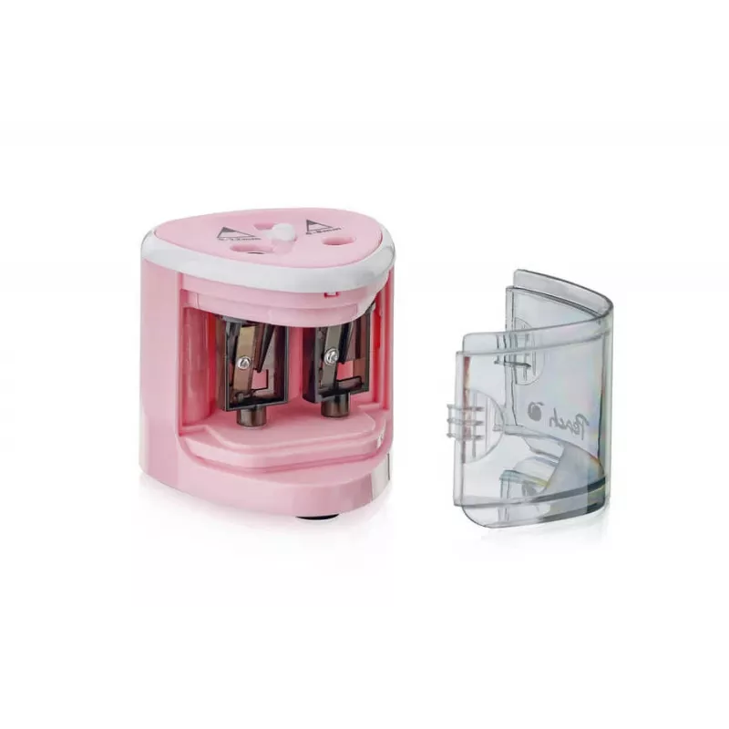 Peach PO102 Electric pencil sharpener Rose, White