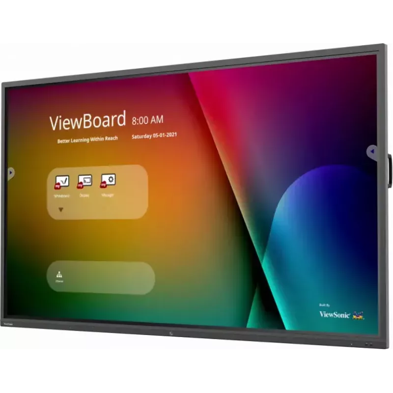 Viewsonic IFP9850-4 Signage Display Interactive flat panel 2.49 m (98 inch) LCD Wi-Fi 350 cd/m² 4K Ultra HD Black Touchscreen Built-in processor Android 9
