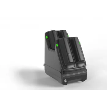 Battery charger for handheld mobile computer Zebra SAC-MC2X-4SCHG-01, compatible with MC2200/MC2700, black