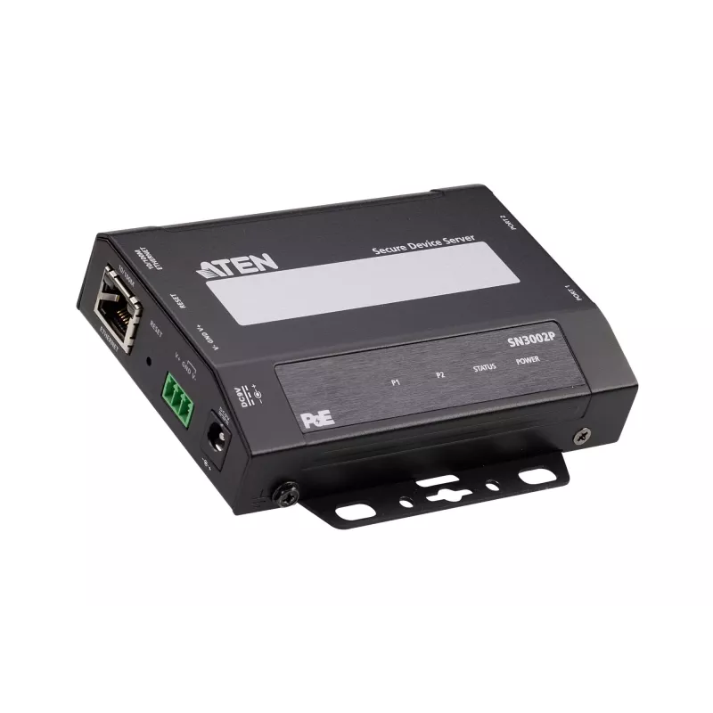 ATEN 2-Port RS-232 Secure Device Server with PoE