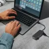 LogiLink USB 3.2 Gen1 4-port hub black 5000 Mbit/s ABS