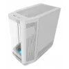 PC Midi Tower Case Cougar FV270 — White, supports ATX/ EATX/ Micro-ITX, 2×3.5 inch + 2×2.5 inch, 120/140 mm fans