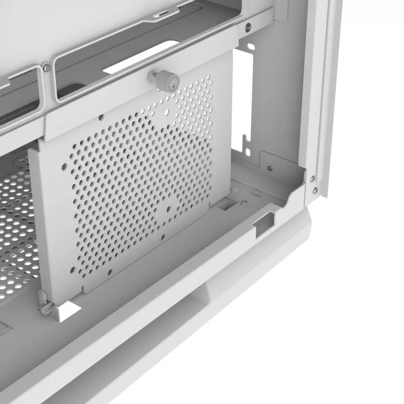 PC Midi Tower Case Cougar FV270 — White, supports ATX/ EATX/ Micro-ITX, 2×3.5 inch + 2×2.5 inch, 120/140 mm fans