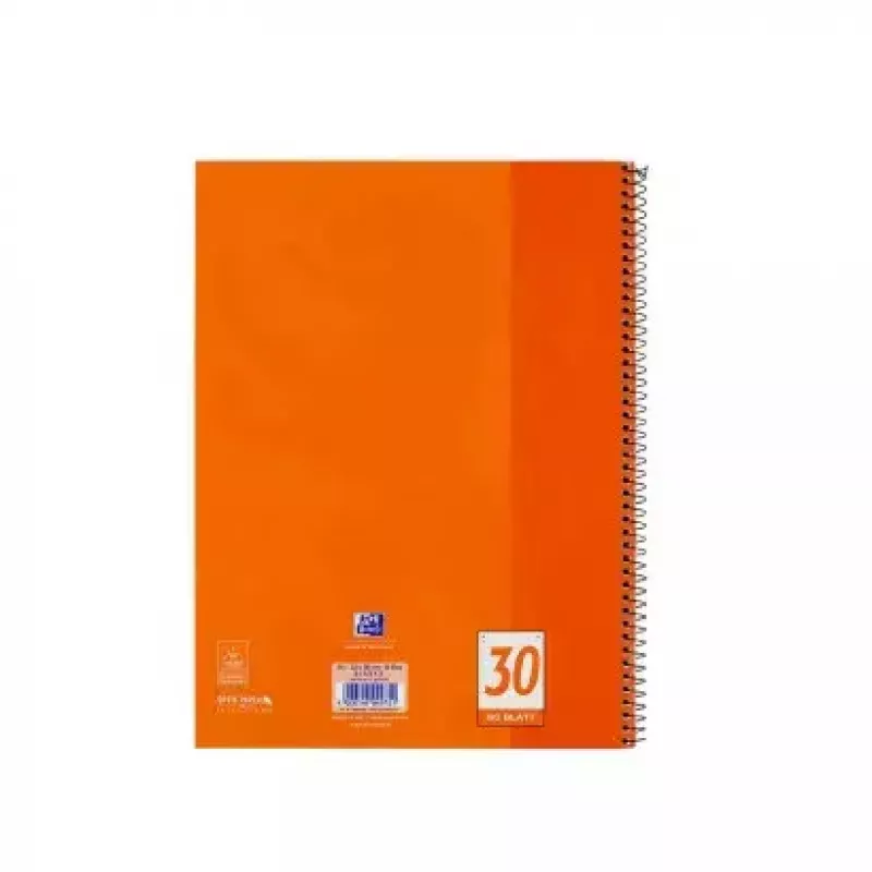 Writing Notebook Oxford 100050359 A4 80 Sheets Orange
