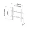 Techly ICA-PLB-162MW TV mount/stand 139.7 cm (55 inch) White