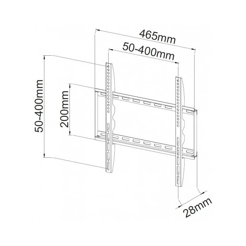 Techly ICA-PLB-162MW TV mount/stand 139.7 cm (55 inch) White