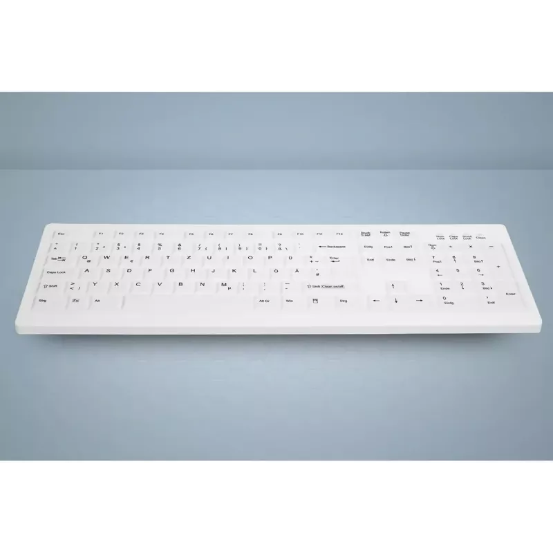 Contour Design Active Key AK-C8100FA-UVS-W/GE keyboard Medical USB QWERTY UK English White