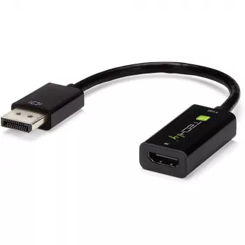 Techly IADAP DP-HDMIF8K video cable adapter 0.2 m DisplayPort HDMI Type A (Standard) Black
