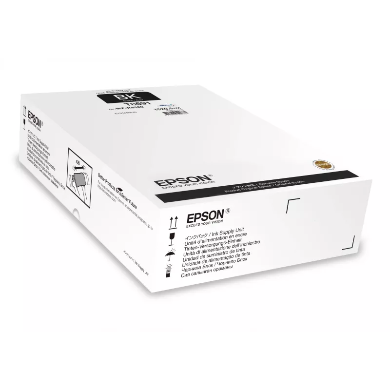 Epson Black XXL Ink Supply Unit, Extra (Super) High Yield, Black, Pigment-based ink, 1520.5 ml, 1 pc(s)