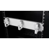 Cable ring EQUIP EZMR-10-G for 19 inch rack, metal housing, white