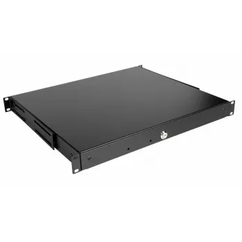 Drawer unit Equip EZD-1-B Lockable Drawer 19' 1U Black