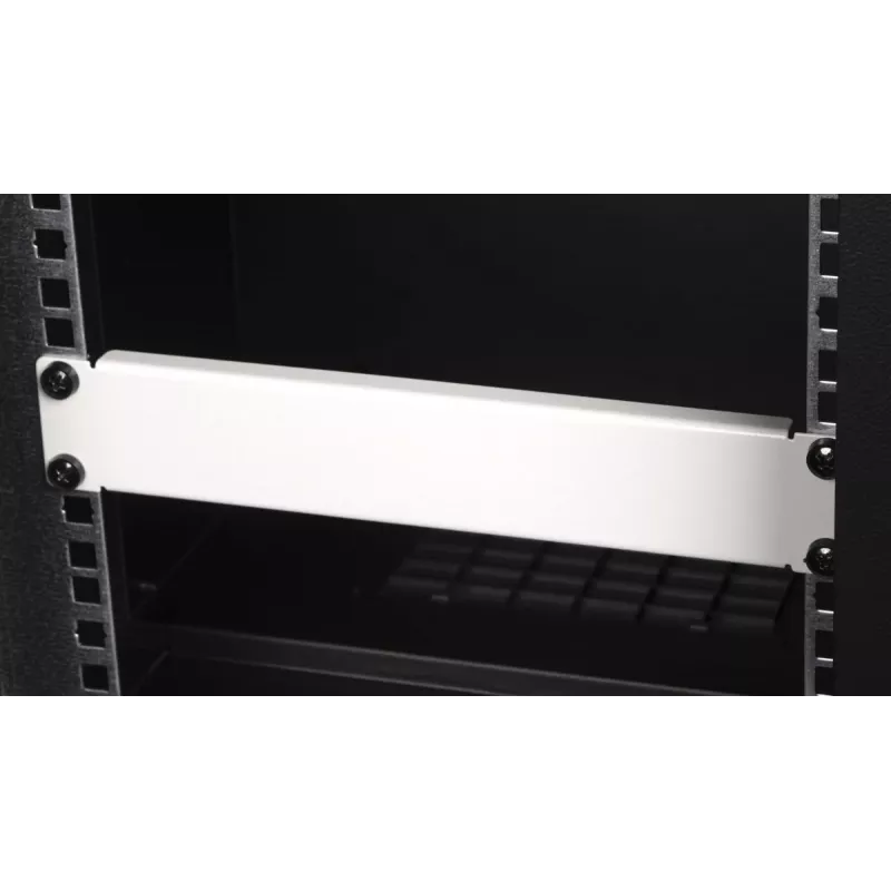 Rack blank panel EQUIP EZBP-10-G, metal, grey, 1U, 123 g