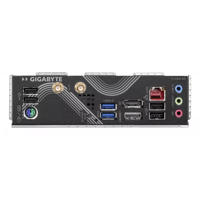 GIGABYTE B840M EAGLE WIFI6 Motherboard - AMD Ryzen 9000 CPUs, 5+2+2 Phases VRM, up to 7600MHz DDR5(O.C), 1xPCIe 4.0 + 1xPCIe 3.0 M.2, Wi-Fi 6, 2.5GbE LAN, USB 3.2 Gen 1