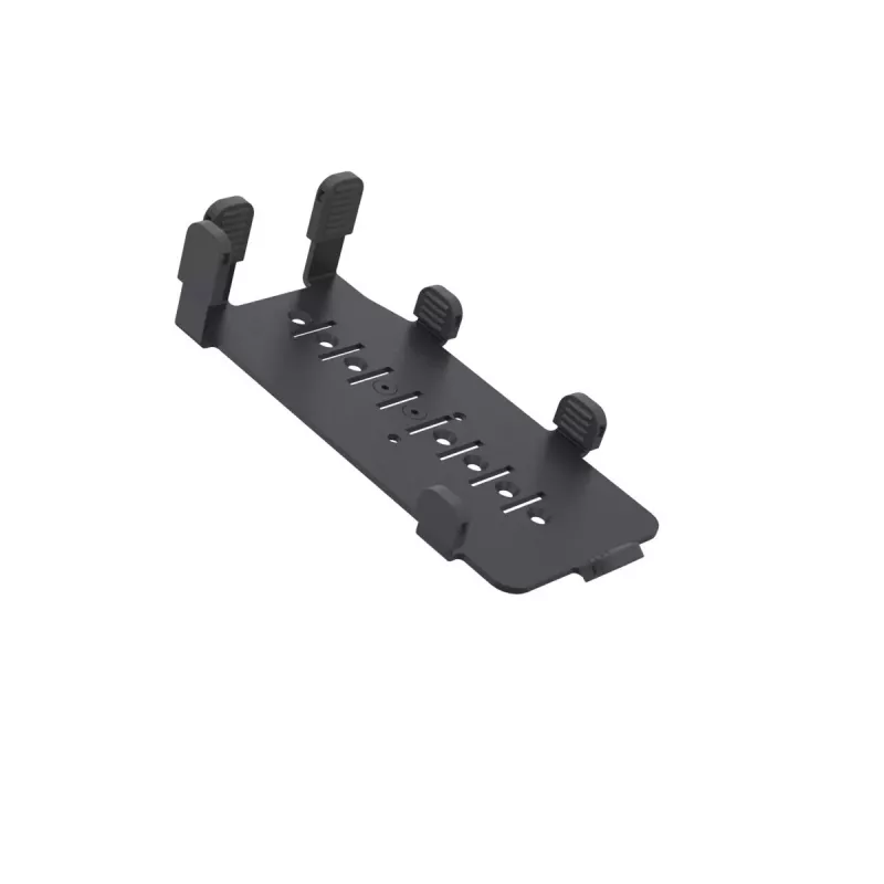 POS mount Ergonomic Solutions SpacePole Payment Verifone P200 P400 Black Metal