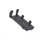 POS mount Ergonomic Solutions SpacePole Payment Verifone P200 P400 Black Metal