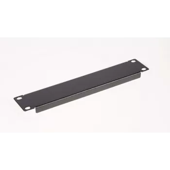 Blank panel EQUIP EZBP-10-B — metal, black, 1U, 123 g