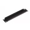Blank panel EQUIP EZBP-10-B — metal, black, 1U, 123 g