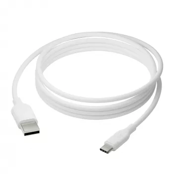 dbramante1928 re-charge Pro - Cable 2.5m USB-A to USB-C - W, 2.5 m, USB A, USB C, USB 2.0, 0.48 Gbit/s, White