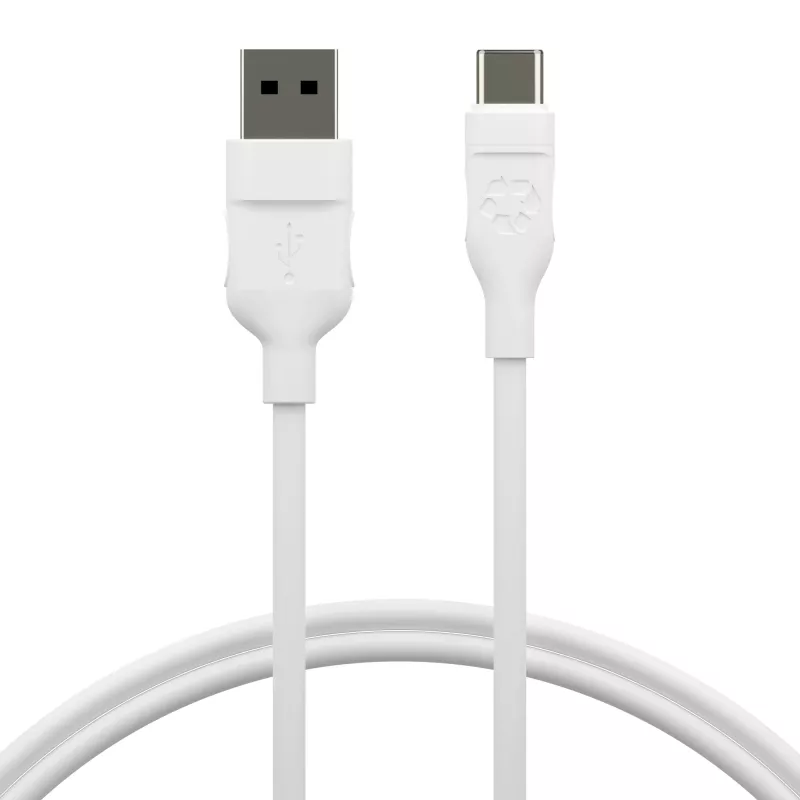 dbramante1928 re-charge Pro - Cable 2.5m USB-A to USB-C - W, 2.5 m, USB A, USB C, USB 2.0, 0.48 Gbit/s, White