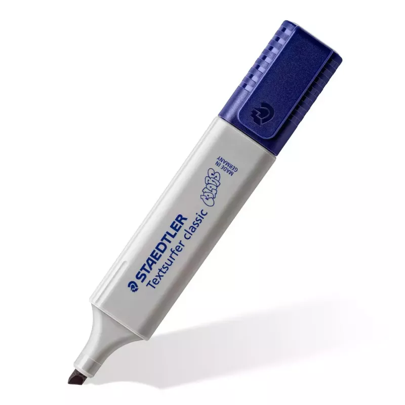 Marker Staedtler 364 C 10 pc(s) Chisel tip Black Brown Light Blue Light grey Lime Mint Peach Pink Violet Yellow