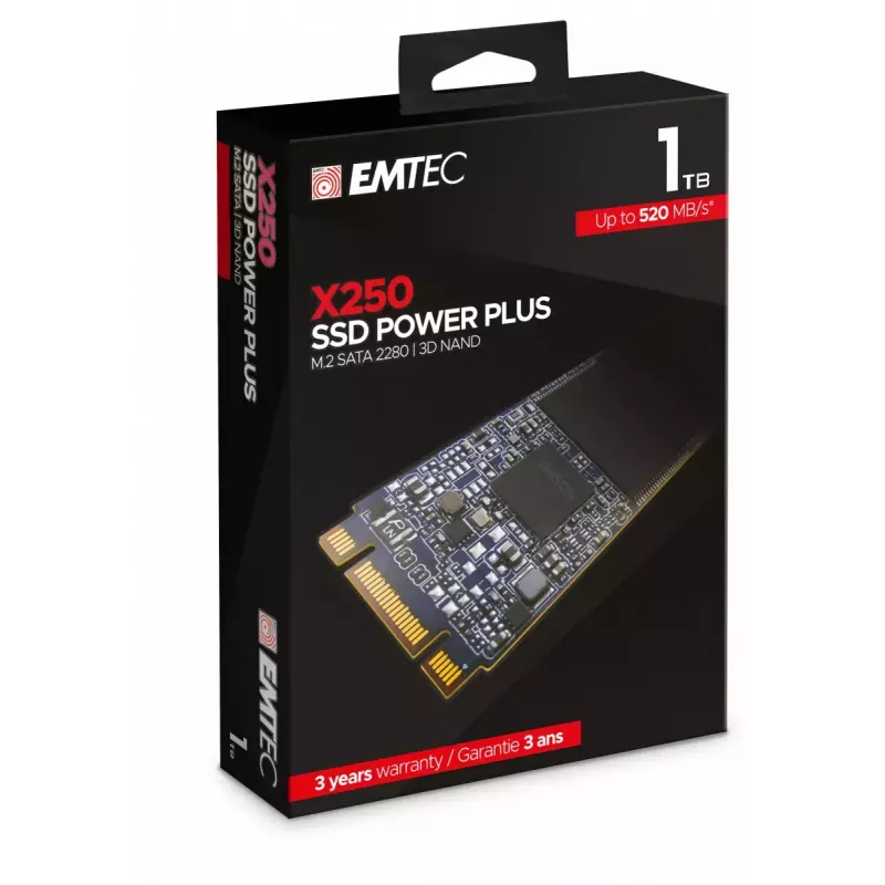 SSD disk Emtec 1 TB M.2 Serial ATA III X250