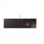CHERRY KC 6000 Slim keyboard Universal USB AZERTY Belgian Black