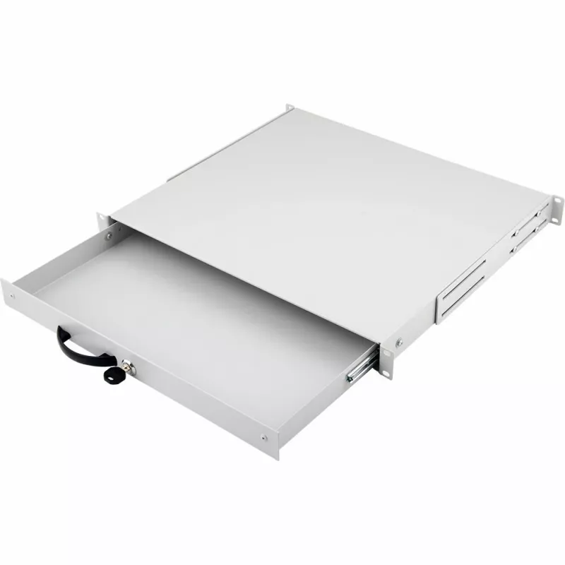 Drawer unit Equip Lockable Drawer 19' 1U RAL7035 Grey Light grey