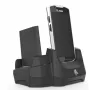 Zebra CRD-TC5X-2SETH-02 charging station organizer Freestanding Plastic Black