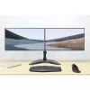 Kensington SmartFit Ergo Freestanding Dual Monitor Stand, Freestanding, 20 kg, 68.6 cm (27 inch), 100 x 100 mm, Height adjustment, Black