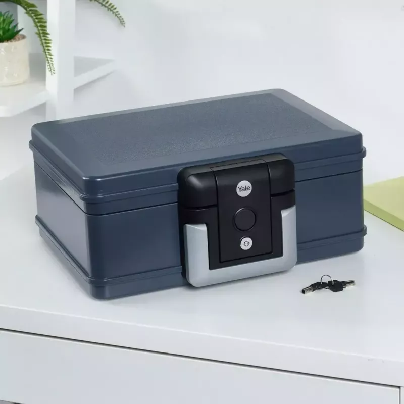 Portable Safe Yale YFWC/155/KB1 6.9L Grey 2 Keys