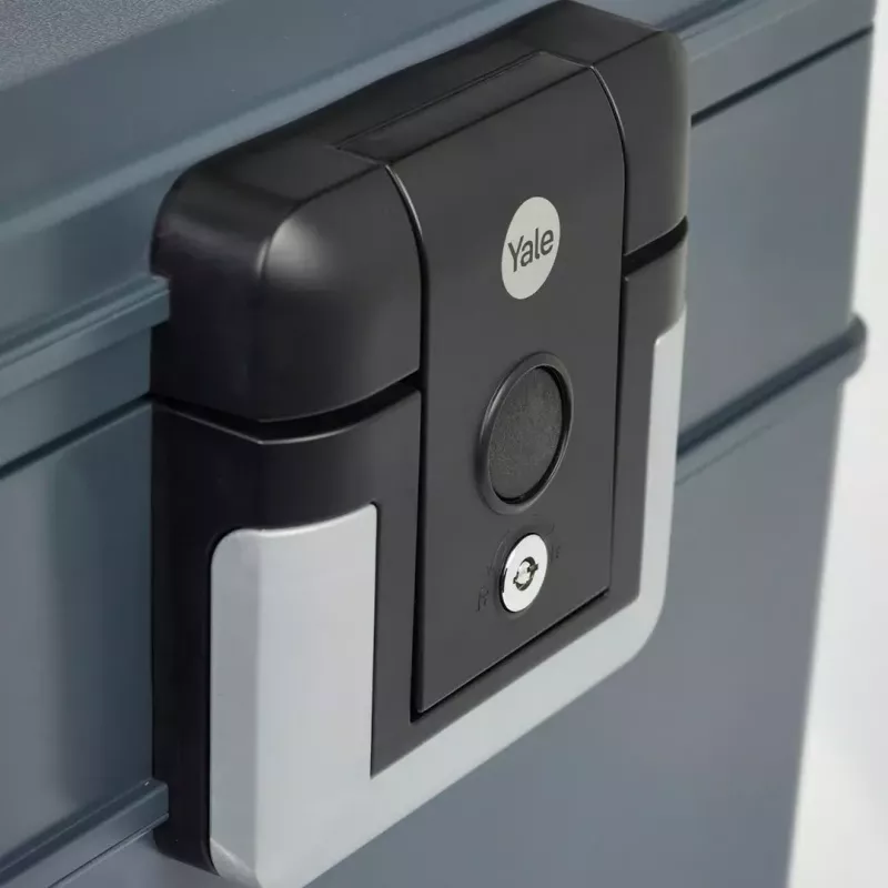 Portable Safe Yale YFWC/155/KB1 6.9L Grey 2 Keys