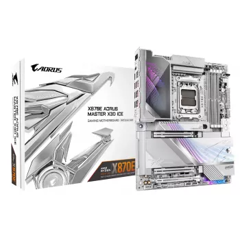 Motherboard GIGABYTE X870E AORUS MASTER X3D ICE, AMD AM5, ATX