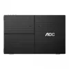 AOC 16T3EA portable TV/monitor Black 39.6 cm (15.6 inch) 1920 x 1080 pixels