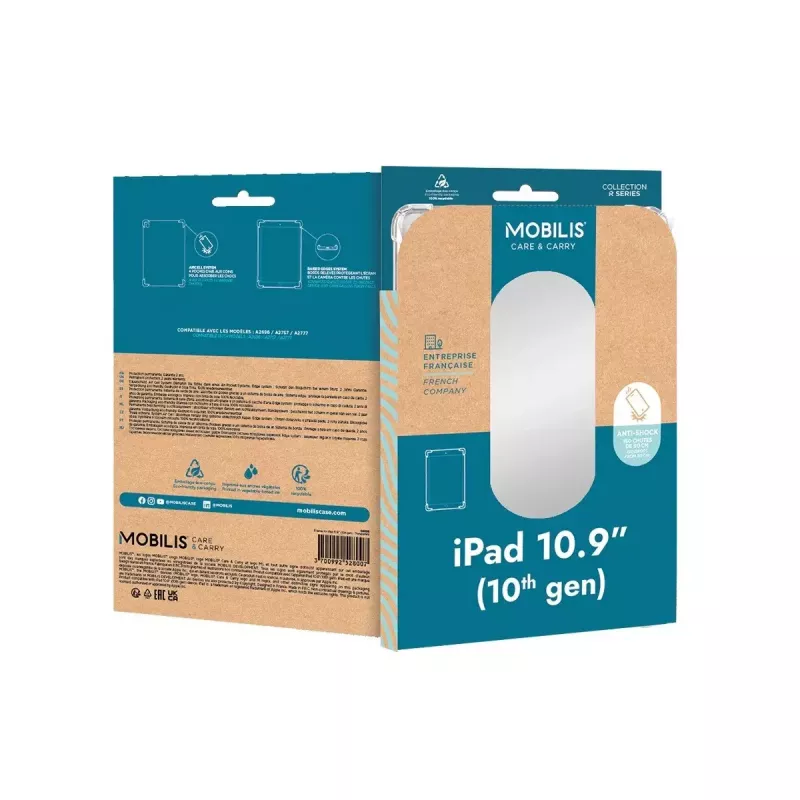 Tablet Case Cover Mobilis 061018 for iPad 10.9 inch Transparent