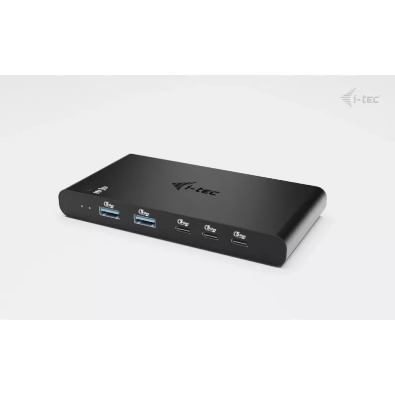 KVM Docking Station i-tec for 2 hosts HDMI, USB-C host interface, PD 2×100W, 4K@60Hz, 2×USB-A