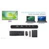 KVM Docking Station i-tec for 2 hosts HDMI, USB-C host interface, PD 2×100W, 4K@60Hz, 2×USB-A