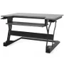 Ergotron WorkFit-T Sit-Stand Desk Converter, Black