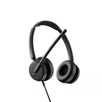 Wired Headphones EPOS IMPACT 400 MS UC ANC USB-C+A — supra-aural, 20–20000 Hz, 2 m cable, 129 g, black