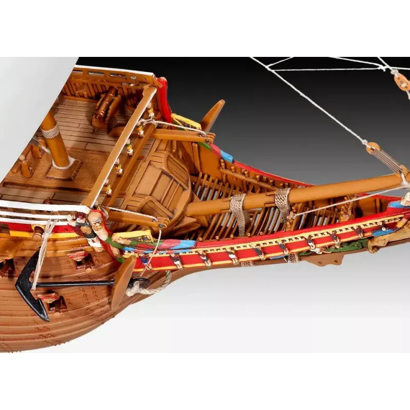 Sailing ship model Revell VASA Assembly kit 1:150 Length 455 mm Height 345 mm