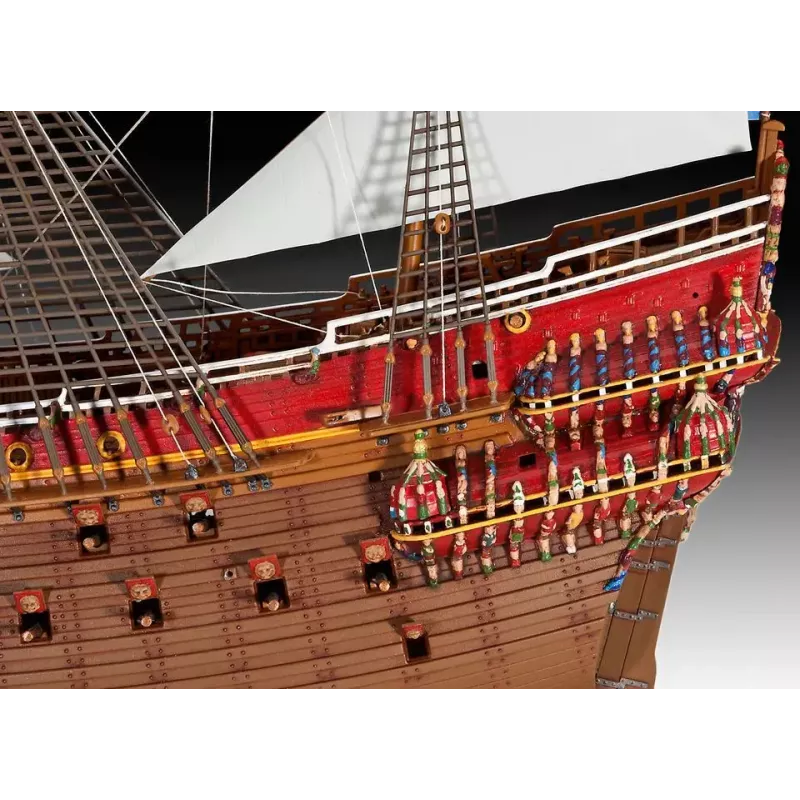 Sailing ship model Revell VASA Assembly kit 1:150 Length 455 mm Height 345 mm