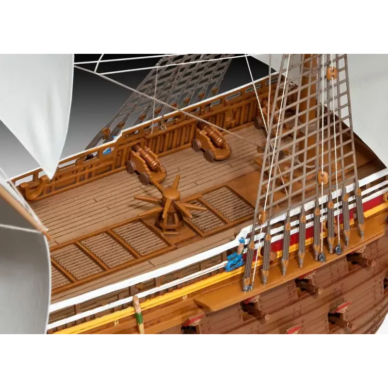 Sailing ship model Revell VASA Assembly kit 1:150 Length 455 mm Height 345 mm