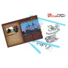 3D Puzzle CubicFun Pirate Ship 'Queen Anne's Revenge' Model T4005H, Cardboard Assembly