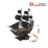 3D Puzzle CubicFun Pirate Ship 'Queen Anne's Revenge' Model T4005H, Cardboard Assembly