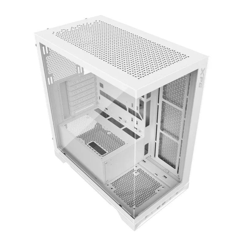 XPG INVADER X WOF Mid-Tower White, Midi Tower, PC, White, ATX, micro ATX, Mini-ITX, SPCC, 17.5 cm