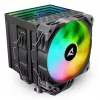 Air cooler Sharkoon A60 RGB 12 cm 500-1800 RPM Black