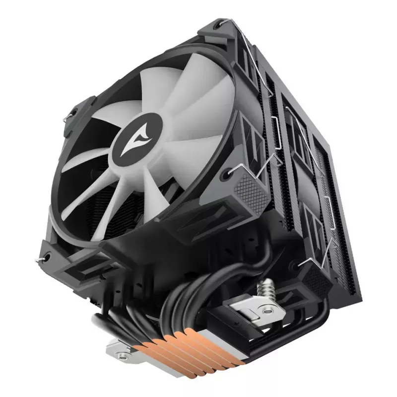 Air cooler Sharkoon A60 RGB 12 cm 500-1800 RPM Black