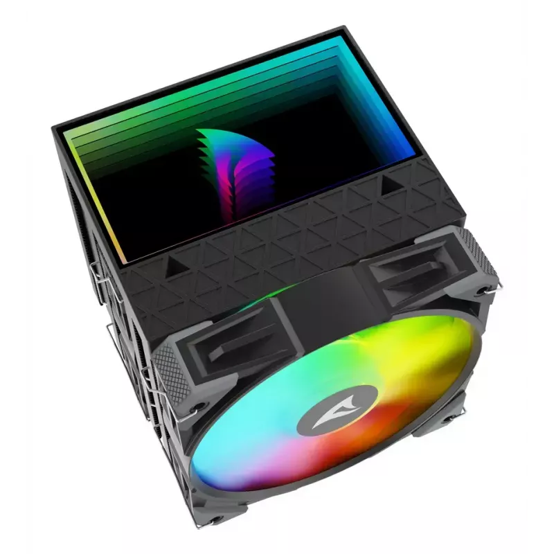 Air cooler Sharkoon A60 RGB 12 cm 500-1800 RPM Black